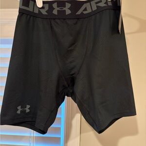 Under Armour Black HeatGear Compression Shorts